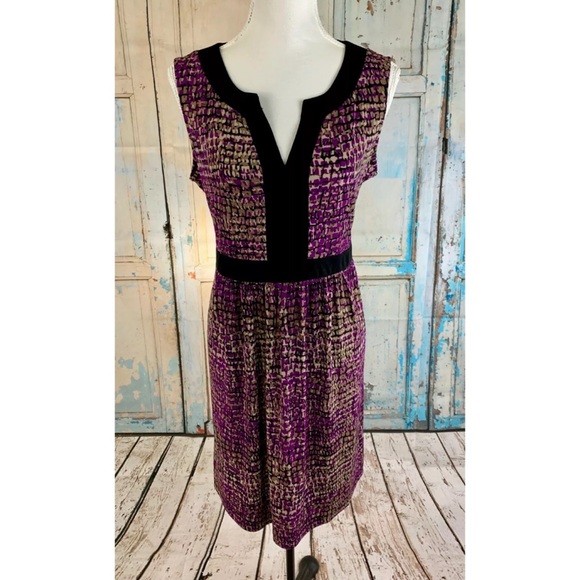 Dana Buchman Dresses & Skirts - DANA BUCHMAN Sleeveless V-Neck Career Dress